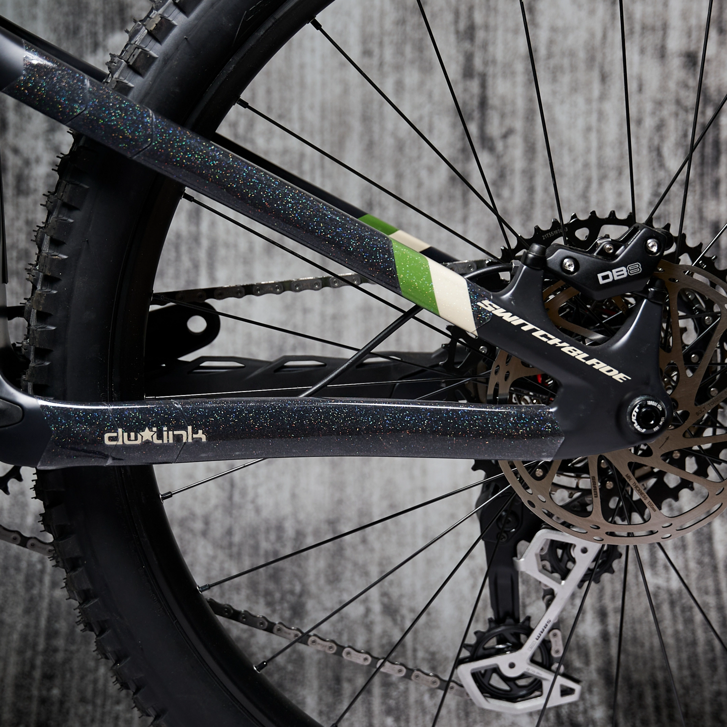 RideStyle Universal E-MTB Frame Protection Kit SPARKLE