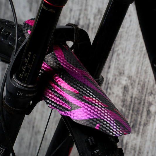 RideStyle enduro bike mudguard, ideal protection for demanding and technical mountain trails.