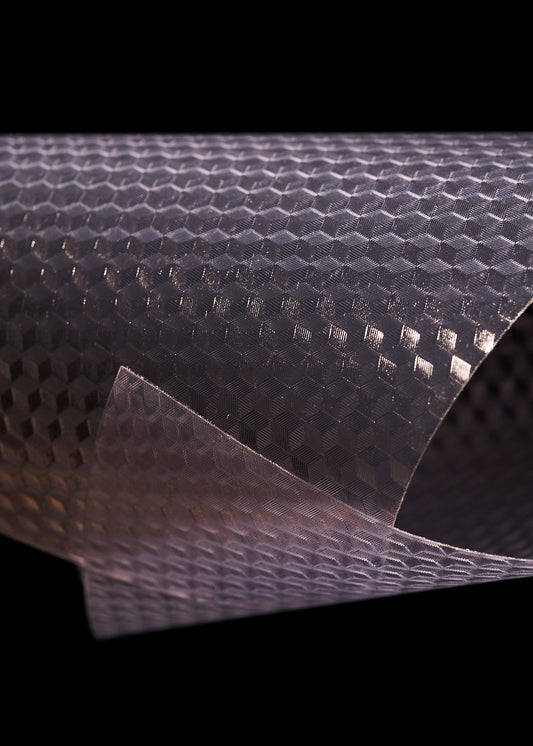 RideStyle clear textured bike frame protection film for MTB and e-bike frames, providing durable protection against scratches, impacts and abrasion.