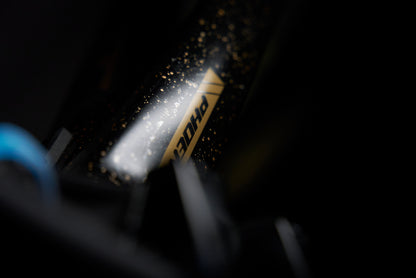 RideStyle matte frame protection film bulk roll with transparent finish for durable bicycle frame protection and reduced glare.