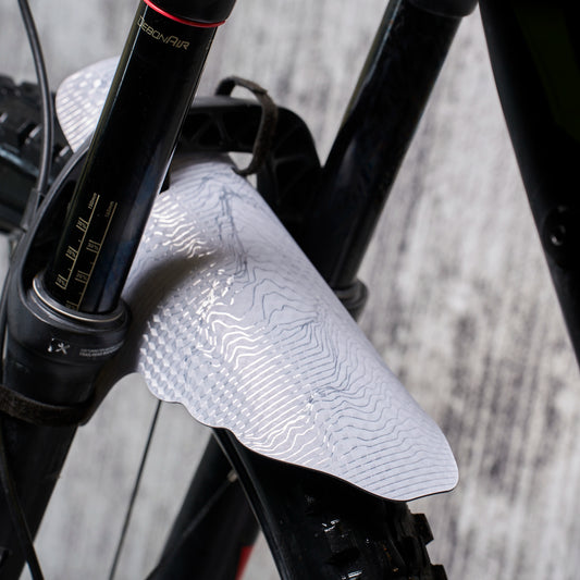 RideStyle universal MTB mudguard, reliable protection against mud and water in all riding conditions.