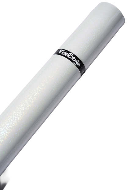RideStyle transparent cosmic protection film for bike frames, designed to preserve paintwork while adding a distinctive cosmic effect.